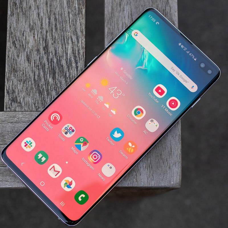 Some steps to check Samsung S10 screen