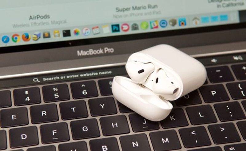 To connect your Airpods to a new MacBook