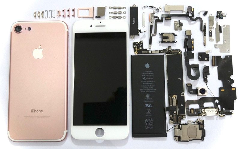 replace iphone components when iphone explodes