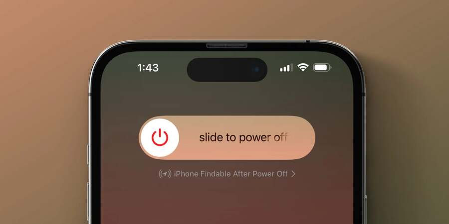 Power off iPhone