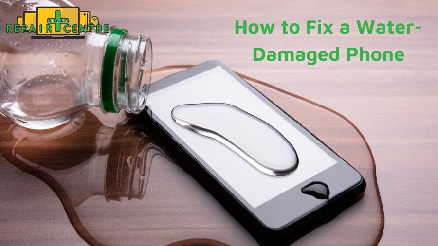 how to fix a water-damaged phone?