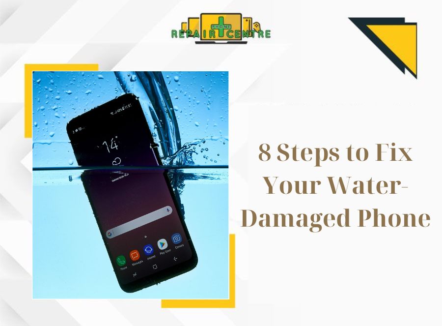 how to fix a water-damaged phone in 8 steps?