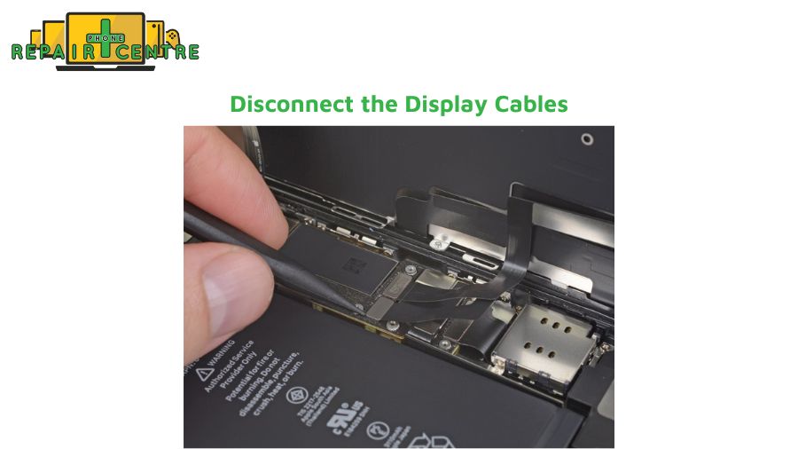 Disconnect the Display Cables