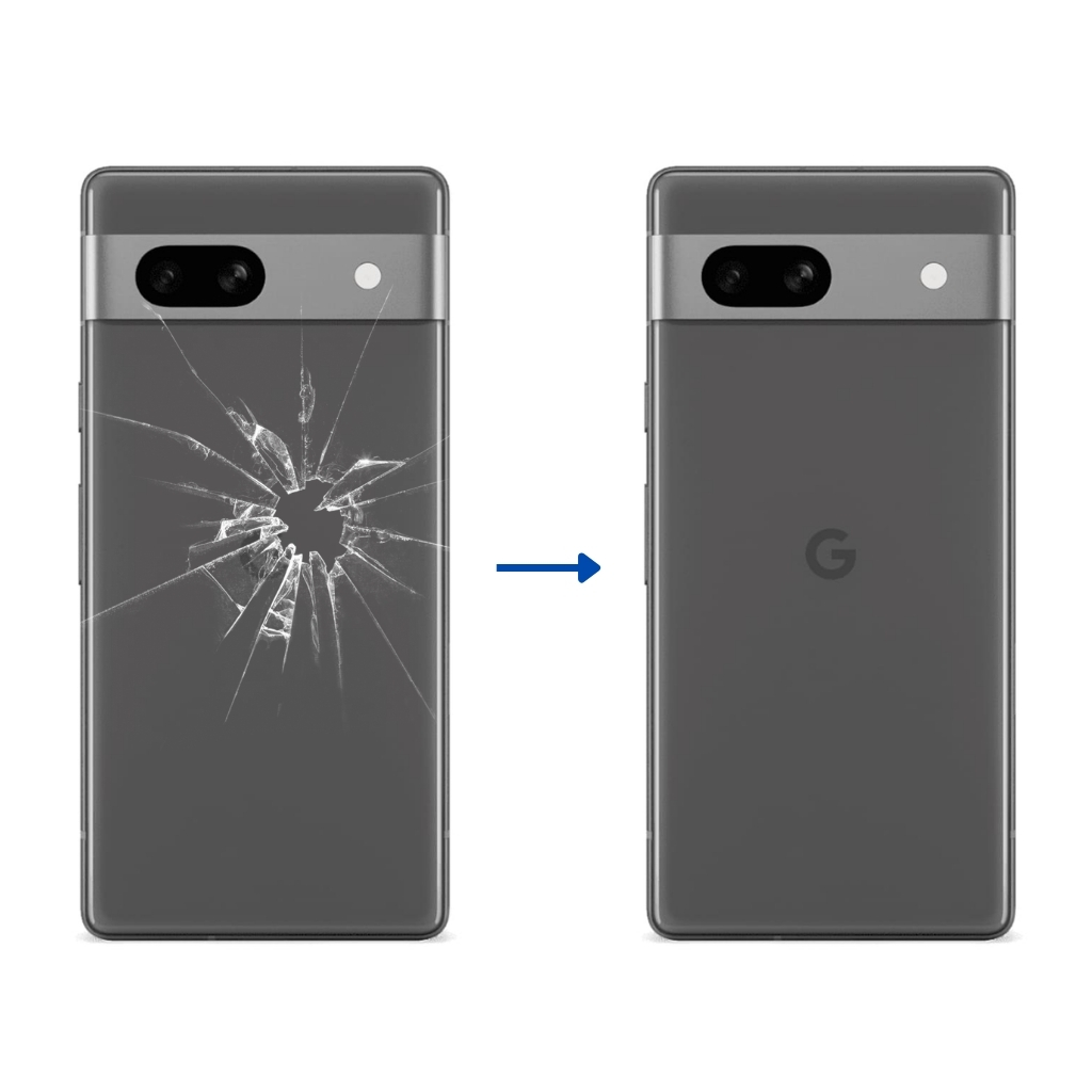 replace back glass pixel 7a