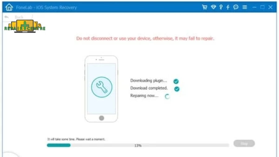 Reseat Screen Connection