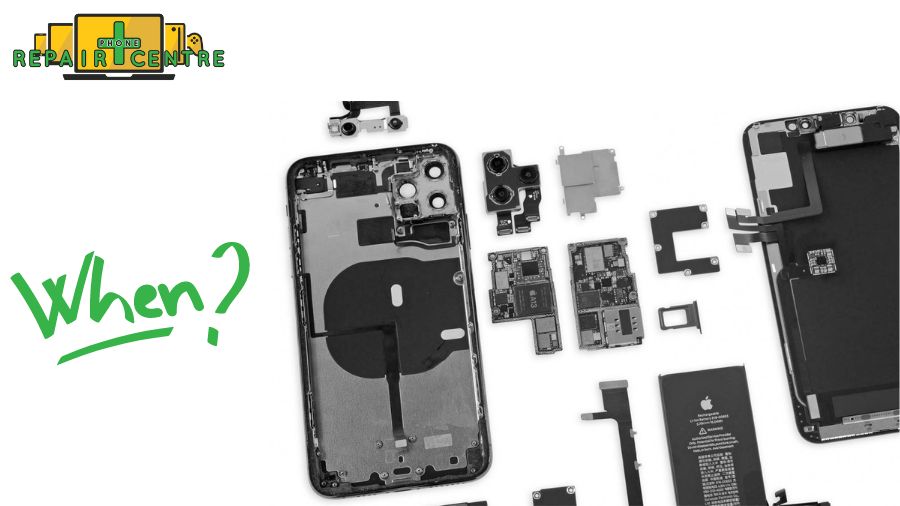 When do you need to replace the screen or hardware components?